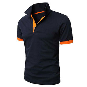 Camiseta Polo Clásica de Algodón, 240 GSM, Tela Suave al Tacto, Estilo Casual Elegante para el Día a Día, Moda Masculina, Fabricante OEM de Marca Privada - Product Image 1