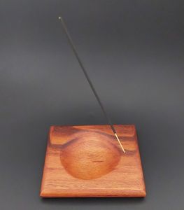 Chic Wooden Floral Shaped Incense Holder Stick For Home Yoga Incense Stick Burner <b>Tray</b> Ash Catcher Meditation Aromatherapy Decor - Product Image 2