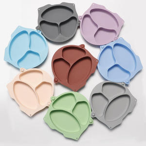 Plato de Silicona Suave Fácil de Limpiar con Succión, Solución Antiderrames para la Alimentación de Bebés y Niños Pequeños, Vietnam - Product Image 2