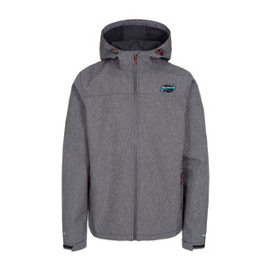 Veste d'hiver softshell coupe-vent et imperméable pour homme, avec logo sur le devant, respirante et à séchage rapide pour les activités de plein air - Product Image 1