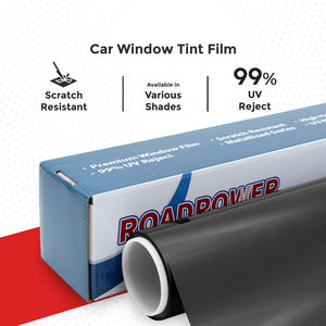 ROADPOWER Film Teinté Noir Foncé (0,76 m x 30 m) Série SPT pour Vitres Automobiles – Protection Solaire, Anti-UV et Anti-Rayures - Product Image 5