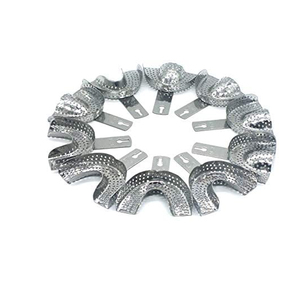Plateaux d'empreinte dentaire de qualité supérieure en acier inoxydable, chirurgicaux, neufs, avec le meilleur style - Product Image 1