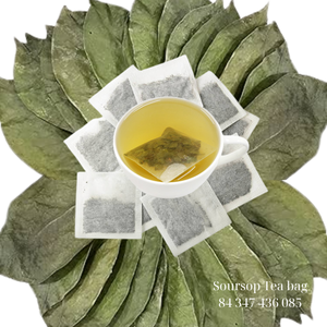 ชาใบฝรั่ง (Annona Muricata) ออร์แกนิค 100% ไม่เติมน้ำตาล  หมักด้วยวิธีธรรมชาติ  25 ซองชา/กล่อง  ส่งออกจากเวียดนาม - Product Image 4