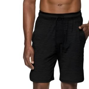 Men's Versatile Gym <b>Shorts</b> with <b>Zipper</b> Pockets Breathable Training Apparel for Bodybuilding & Daily Activities - Product Image 1