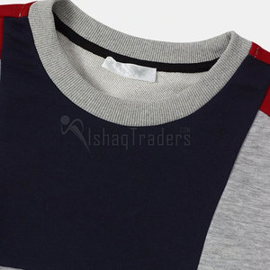 Sweat-shirts pour hommes respirants à contraste de couleurs et taille personnalisée – Nouveaux modèles basiques de vêtements et pulls pour hommes - Product Image 3