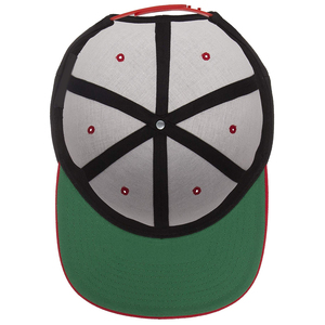 New Classic Style 6-Panel Vintage <b>Flat</b> Brim Snapback <b>Hat</b> Custom Logo Men's Summer Sports Snapback <b>Hat</b> - Product Image 6