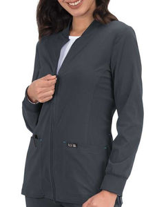 แบบเสื้อแจ็คเก็ตยูนิฟอร์มพยาบาลรุ่นใหม่ เสื้อสครับพยาบาล ชุดยูนิฟอร์มพยาบาล เสื้อแจ็คเก็ตสครับ เสื้อฮู้ดอุ่นๆ สำหรับโรงพยาบาล - Product Image 4