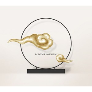 Sculpture d'orchidée en bronze faite à la main, figurine décorative de table pour salon, motif tendance, dernière arrivée, très demandée, vente chaude - Product Image 2