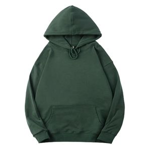 Sweat à capuche minimaliste avec logo brodé sur la poitrine, en molleton brossé épais, haut de gamme, pour un style décontracté et soigné - Product Image 5