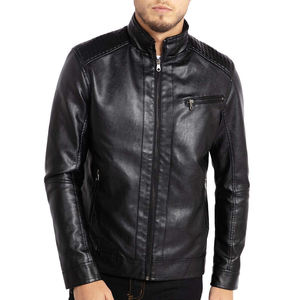 Chaqueta de Cuero para Hombre, Nueva Colección 2026, Fabricada con Tela de Cuero, Precios al por Mayor, Chaqueta de Invierno de Cuero para Hombre en Venta en Línea - Product Image 3