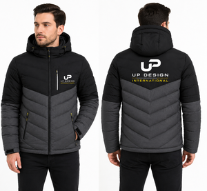 Chaqueta de Invierno Acolchada con Capucha para Hombre, Impermeable, Aislada, para Senderismo y Uso Casual, Fabricante OEM ODM - Product Image 3