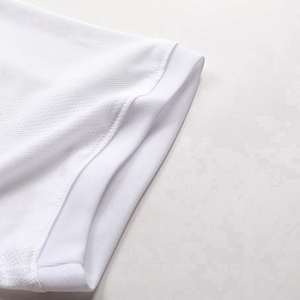 Ensemble d'uniformes de football professionnels pour hommes, maillot et short blancs personnalisés, coupe automatisée, tenue d'équipe de club - Product Image 4