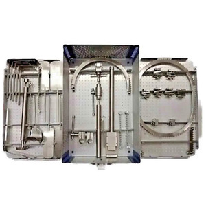 Ensemble d'instruments de rétraction chirurgicale abdominale Bookwalter de Jamso Industries avec boîte de stérilisation - Product Image 2
