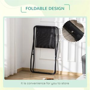 Amaca per Gatti Pieghevole Nera da 43,75 Pollici con Copertura Rimovibile e Tessuto Oxford Lavabile - Product Image 5