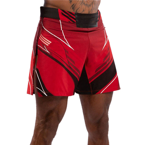 High Quality Comfortable <b>Men</b> MMA <b>Shorts</b> Spandex/Polyester Lightweight Breathable Make Your Own Design Fighting Wear Sublimated - Product Image 1