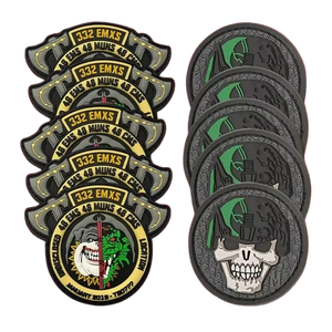Custom PVC Rubber Patches Wholesale Personalized 3D Soft PVC Logo <b>Badges</b> Fast Sample Free Artwork Low MOQ PVC Patch <b>Maker</b> - Product Image 2