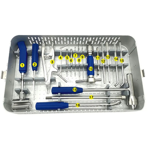 Kit de Instrumentos para Clavos Intramedulares Elásticos, Juego de Instrumentos Quirúrgicos Ortopédicos de Acero Inoxidable, Manual, Reutilizable, con Certificación CE - Product Image 2