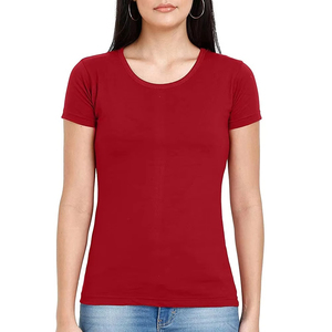 Camiseta Deportiva Personalizada PUFFIN SPORTS OEM para Mujer, Cuello Redondo, Manga Corta, Corte Ajustado, Informal, de Algodón, para Todas las Temporadas - Product Image 3