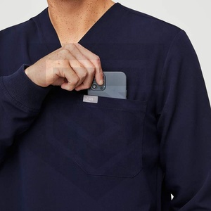 Costume de gommage médical pour médecin, poches pour stylos, uniformes médicaux personnalisés, uniforme médical pour hôpital, uniforme d'allaitement pour femmes - Product Image 4