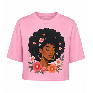 Women Crop Tee Premium Cotton Casual Streetwear Fashion <b>Top</b> Wholesale Manufacturer Women Crop T Shirt Soft Breathable Summer tee - Product Image 1