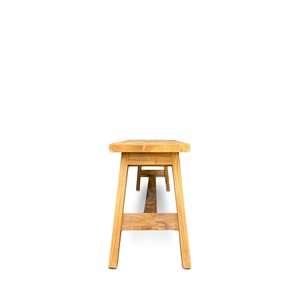 Mesa Consola Moderna de Madera Maciza Ecológica Hecha a Mano, Diseño Minimalista, Mueble Duradero para Sala de Estar, Gubuk Bali F013014 - Product Image 3