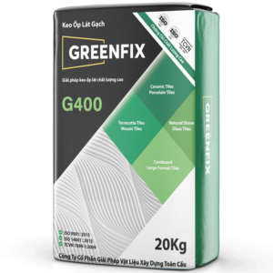 กาวติดกระเบื้อง GREENFIX C2TE ซูเปอร์ไทล์ แอดฮีซีฟ  ชนิดซีเมนต์ แรงยึดสูง สำหรับกระเบื้องเซรามิกและพอร์ซเลน อายุการเก็บรักษา 12 เดือน - Product Image 1