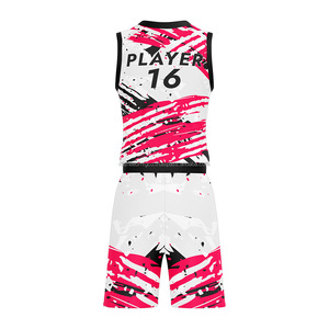 Ensemble d'uniformes de l'équipe de basket-ball Short en jersey sublimé personnalisé pour homme Tenue d'entraînement respirante à séchage rapide Vêtements de sport - Product Image 6