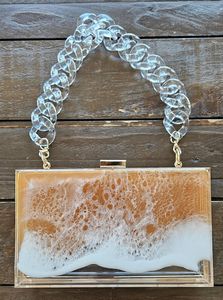 NOUVEAU : Pochette en résine de qualité standard, design unique, sac à main de luxe, haute qualité, meilleur prix, design décoratif - Product Image 3