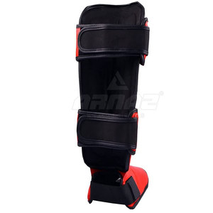 Protector de espinilla cómodo con correas ajustables y sujeción segura, protector de espinilla clásico con acabado suave y cobertura confiable - Product Image 5