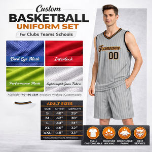 Ensemble d'uniformes de basketball personnalisés pour les clubs, les équipes, les écoles, les programmes AAU, maillots et shorts en sublimation OEM, étiquette privée, 100% polyester - Product Image 3