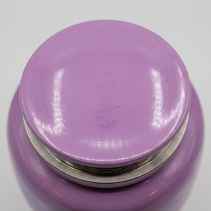 Urne funéraire en aluminium poli pour cendres - Urne de crémation pour adulte avec couvercle sécurisé - Vase commémoratif en métal pour enterrement ou cimetière - Product Image 2