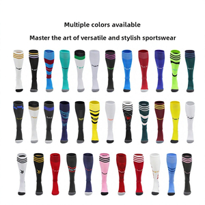 Custom Men Soccer <b>Socks</b> Striped <b>Knee</b> <b>High</b> Athletic Stockings Football Basketball Running Sports <b>Socks</b> - Product Image 5