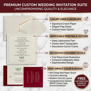 Tarjetas de Boda Impresas con Diseños Elegantes para Invitaciones, Venta al por Mayor, Impresión Personalizada OEM, Suministro de Calidad de Exportación - Product Image 6