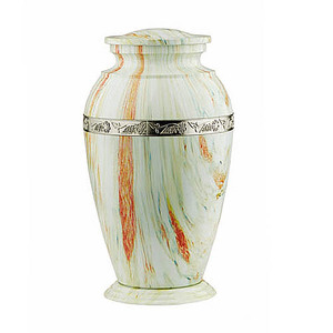 Wholesale American-Style Aluminium Cremation Urn for Male Female Ashes 6" Size 200-220 Cubic Inches Capacity Funeral Supplies - Product Image 4