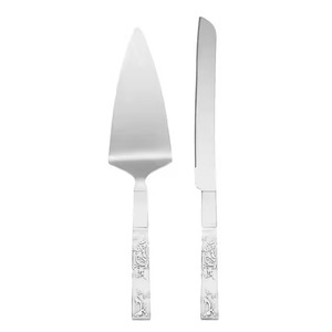 Luxury Metal <b>Cake</b> <b>Server</b> Set Dessert Cutting and Serving Collection for Weddings and Parties - Product Image 6