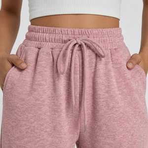 Pantalones Deportivos de Pierna Ancha, Cintura Alta, con Cordón, Corte Holgado, Casuales, Suaves, Relajados, para Uso Diario, Cómodos - Product Image 3