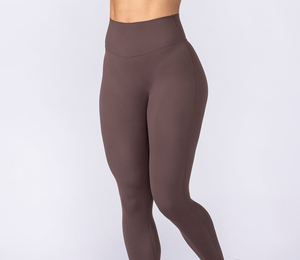 Leggings de yoga personnalisés avec logo, taille haute, leggings de sport sans couture pour femmes - Product Image 2