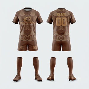 Professional Rugby Uniform Set Custom Front Logo Printed <b>Mesh</b> <b>Short</b> 100% Polyester Quick Dry Elastic Waist Unisex Custom Team - Product Image 5