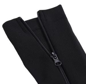 <b>Men's</b> Compression <b>Socks</b> Solid Color Knitted Spandex/Nylon Breathable Summer <b>Sports</b> Wear - Product Image 3