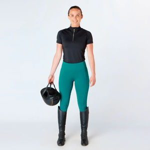 Pantalones de equitación ajustados para mujer, pantalones ecuestres con asiento completo de silicona, pantalones de equitación y jodhpurs de venta caliente de fábrica. - Product Image 6