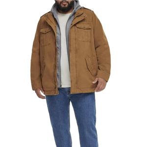 เสื้อแจ็คเก็ตเดินป่ามีฮู้ดสำหรับผู้ชายรุ่นใหม่ล่าสุดจากโรงงานในบังคลาเทศ รับทำโลโก้ตามสั่ง กันน้ำ กันลม มีกระเป๋าซิป - Product Image 1