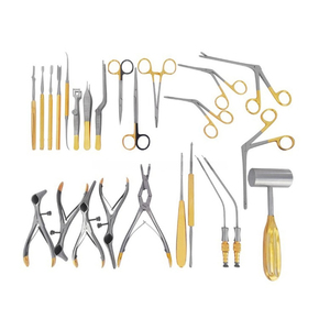 Ensemble de 82 instruments de rhinoplastie pour chirurgie plastique majeure, en acier inoxydable de haute qualité, à commande manuelle - Product Image 1