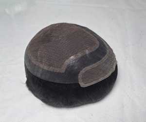 Cabello Indio Virgen 100% Humano, Ondulado Profundo, Ondulado al Agua, Prótesis Capilar, Sistema de Parches Capilares, Taz Bangladesh - Product Image 4