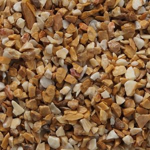 Granulés jaunes de Sienne 9-12 mm - Sacs de 25 kg Fabriqués en Italie Galets de marbre jaunes - Product Image 3