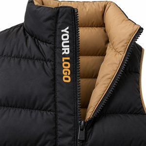 Chaleco Acolchado Casual para Mujer, Sin Mangas, Abrigo Cálido, Ropa Exterior de Moda, Producción Personalizada de Marca Privada, Calidad Premium - Product Image 4