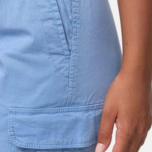 Fabricación de pantalones cargo de alta calidad para mujer, estilo casual urbano, cintura elástica, tejido de punto, pantalones deportivos de secado rápido para mujer - Product Image 3