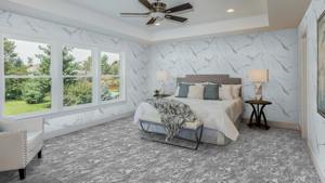 Carrelage en porcelaine poli brillant 60×120 cm, aspect marbre blanc, pour sol et mur - Product Image 6