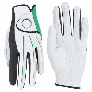 Guantes de golf usados para mano derecha e izquierda, hechos a medida, de alta calidad, transpirables y suaves, al por mayor OEM, a precio económico. - Product Image 1