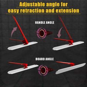 48 by 8 Bull <b>Float</b> Concrete Tools with 4 Combinable Handles Magnesium Aluminum Alloy <b>Float</b> Levels Product - Product Image 4