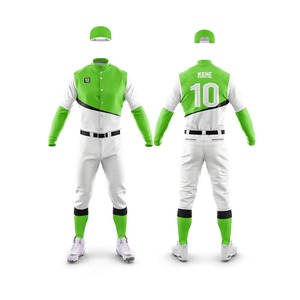 Vêtements de sport et uniformes de baseball pour adultes, prix de gros, uniforme de baseball antibactérien en vente - Product Image 6